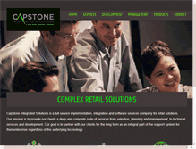 Tablet Screenshot of capstone-is.com